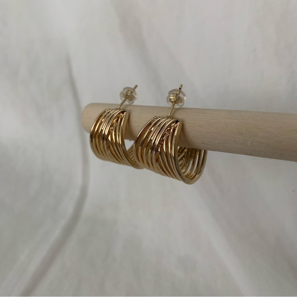 Gold Hoop Earrings